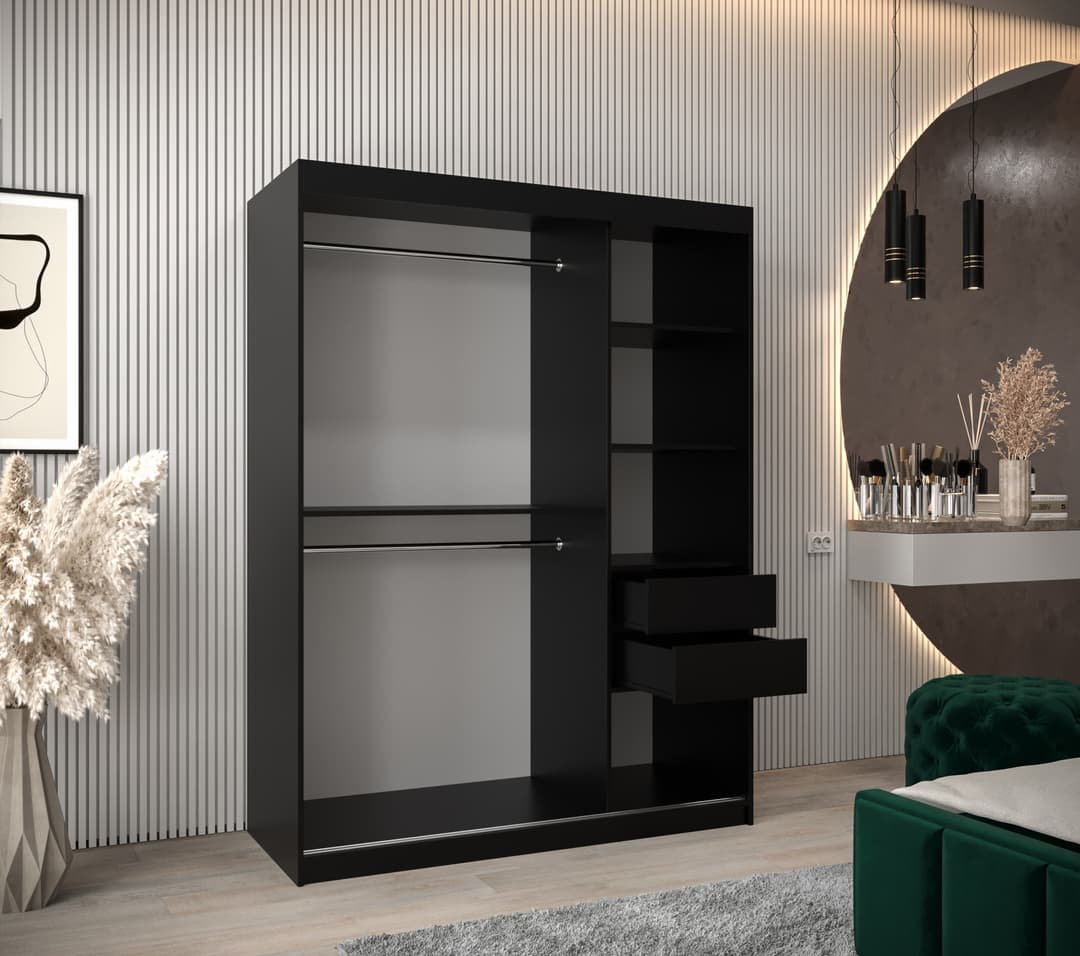Liberty Tokyo II Sliding Door Wardrobe 150cm