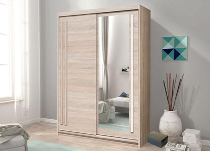 Liberty Effect 2 Sliding Door Wardrobe 150cm