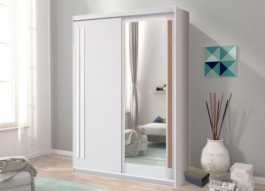 Liberty Effect 2 Sliding Door Wardrobe 150cm