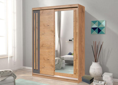 Liberty Effect 2 Sliding Door Wardrobe 150cm