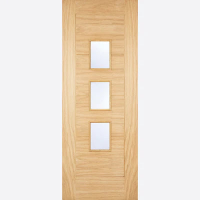 External Oak Arta Door Double Glazed