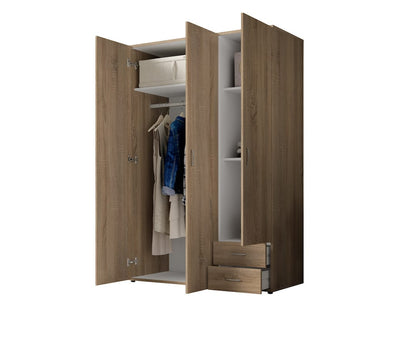 Liberty Base Hinged Door Wardrobe 120cm