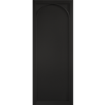 Internal Black Melrose Pre-Finished Door Panelled Industrial Style