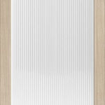 Internal Urban Blonde Oak Melrose Pre-Finished Door Glazed Reeded Glass