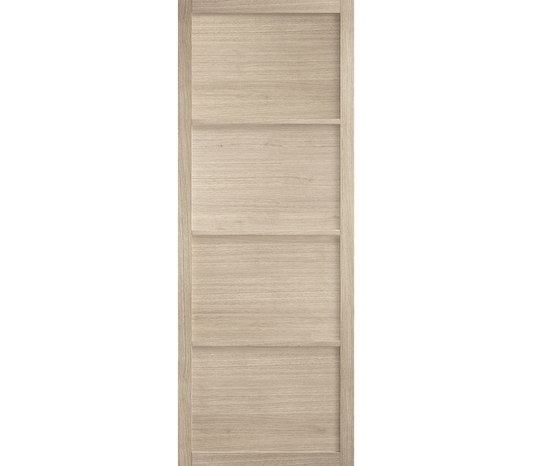 Internal Urban Blonde Oak Soho Pre-Finished Door 4 Panelled