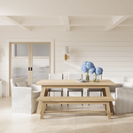 Internal Urban Blonde Oak Reeded Glazed 3L Sutton Pre-Finished Door