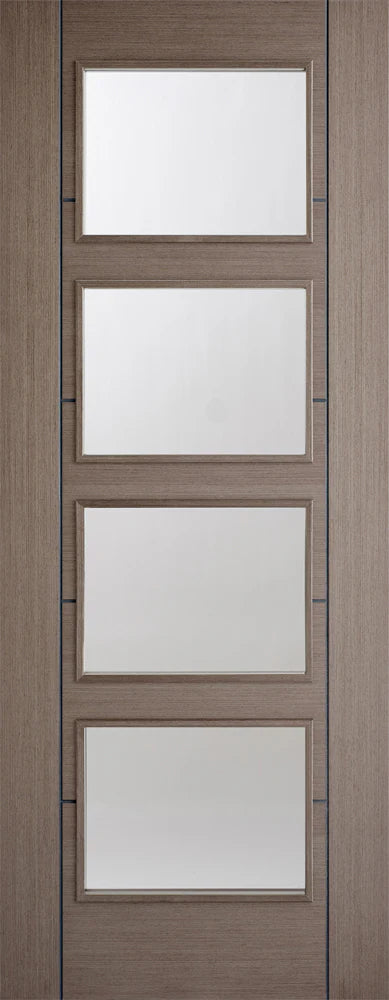 Internal LPD Chocolate Grey Vancouver 4L Glazed Door