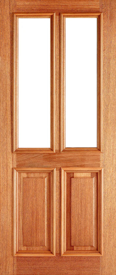 External Adoorable Hardwood Derby Unglazed Door