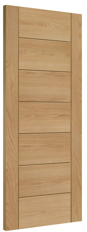 Internal Oak Palermo Essential Door Unfinished