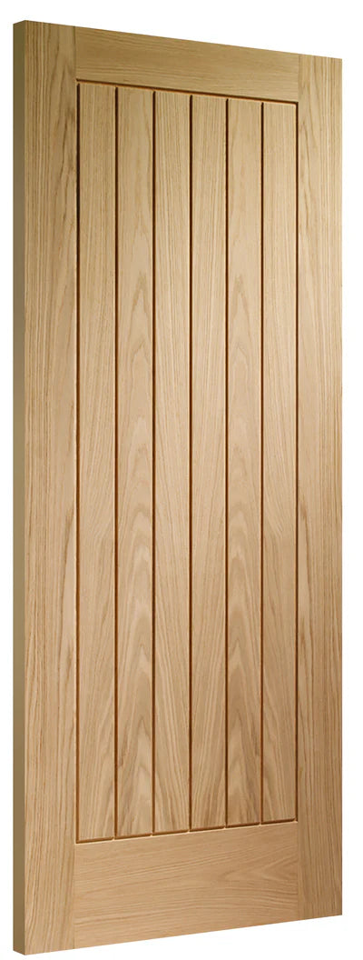 XL Joinery Internal Essential Oak Suffolk Internal Door Pre-Finished