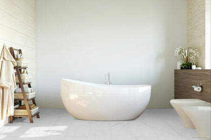 Liberty Falquon Stone Marmorata Chiara Tile High Gloss 8mm Laminate Flooring