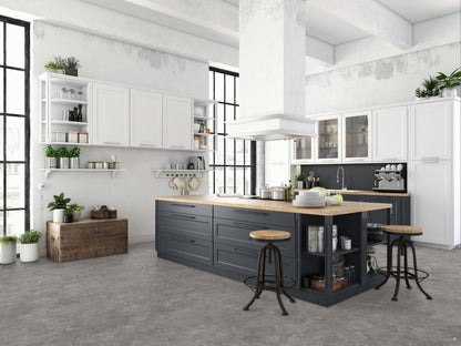 Liberty Falquon Stone Martico Grigio Tile High Gloss 8mm Laminate Flooring