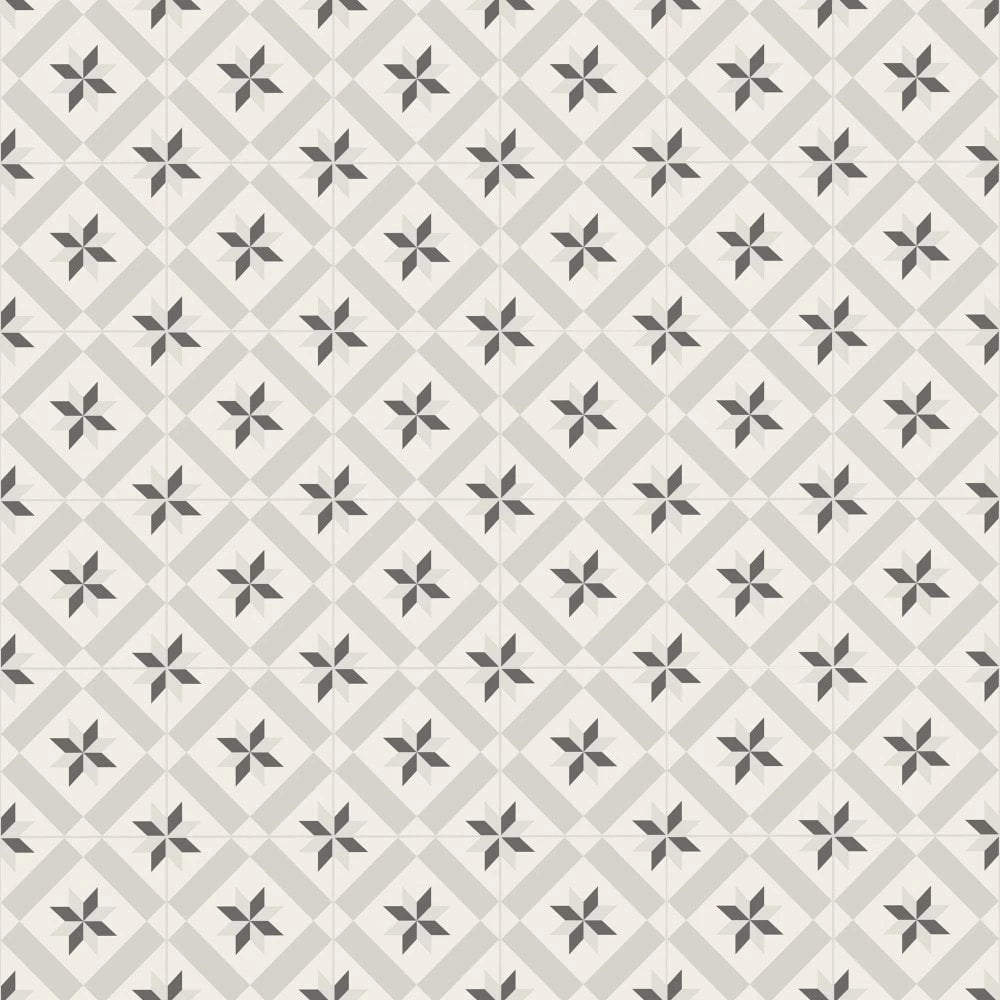 Faus Retro Art Tile S184220 8mm Laminate Flooring