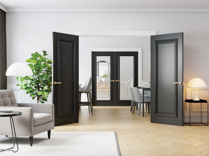 Deanta Blenheim Prefinished Black Internal Door