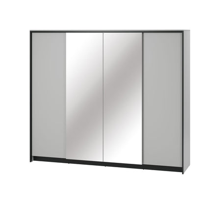 Liberty Gris Hinged Door Wardrobe 250cm