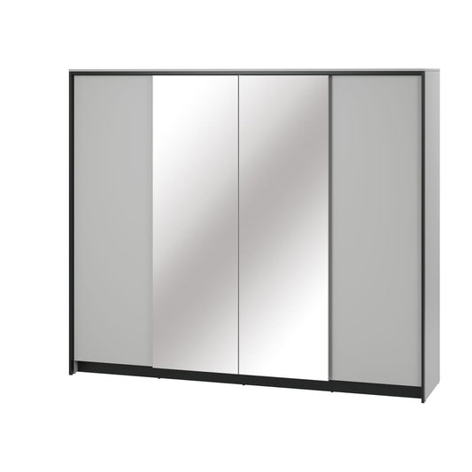 Liberty Gris Hinged Door Wardrobe 250cm