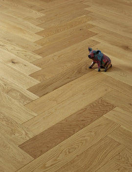 Brooks Floor Herringbone 15 X 120mm Brushed UV Oiled MultiPly 15mm Engineered Wood Flooring