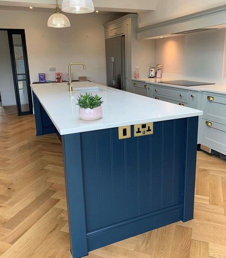Brooks Floor Herringbone 15 X 120mm Brushed UV Oiled MultiPly 15mm Engineered Wood Flooring