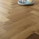Brooks Floor Herringbone 15x120mm Smoked UV Oiled MultiPly 15mm Engineered Wood Flooring