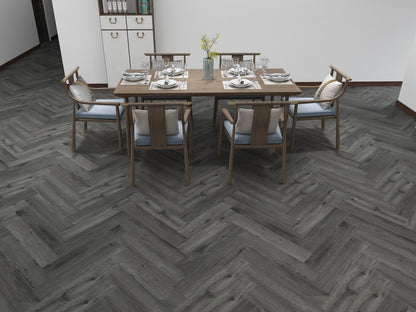 Liberty Xylo Westminster Herringbone Finca Click SPC 5mm Lifestyle Vinyl Flooring