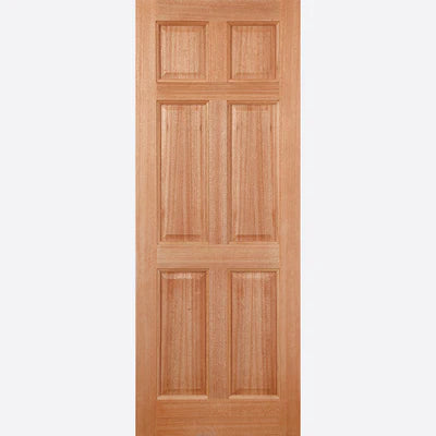 External Hardwood Colonial 6P Dowelled Door