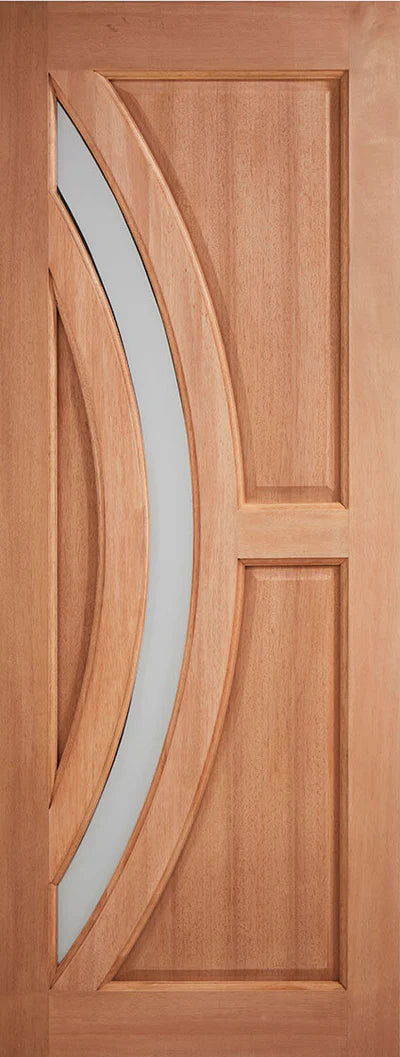 External Harrow Frosted Glazed Door