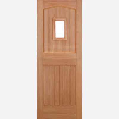 External Hardwood Stable Unglazed 1L M&T Door