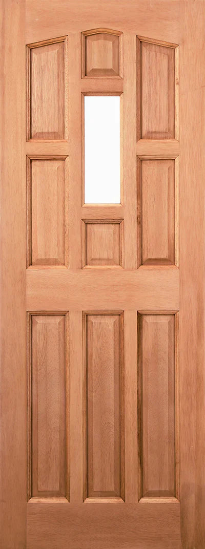 External Hardwood York 1L Unglazed M&T Door