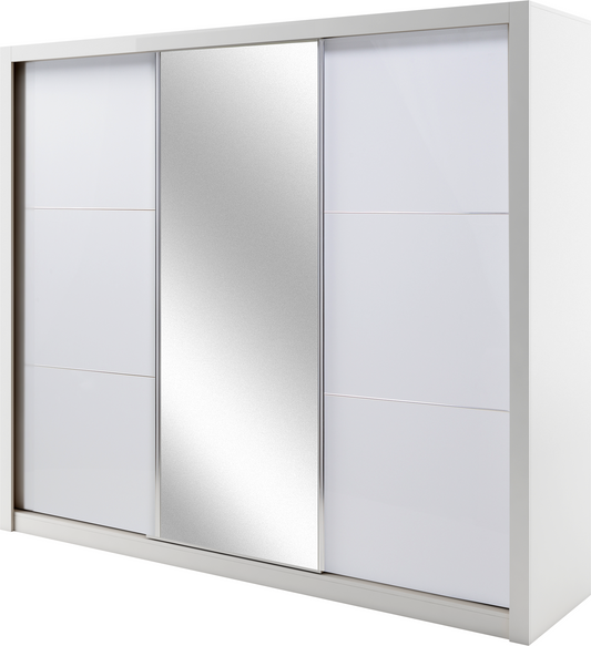 Liberty Siena 12 Sliding Door Wardrobe 258cm with LED