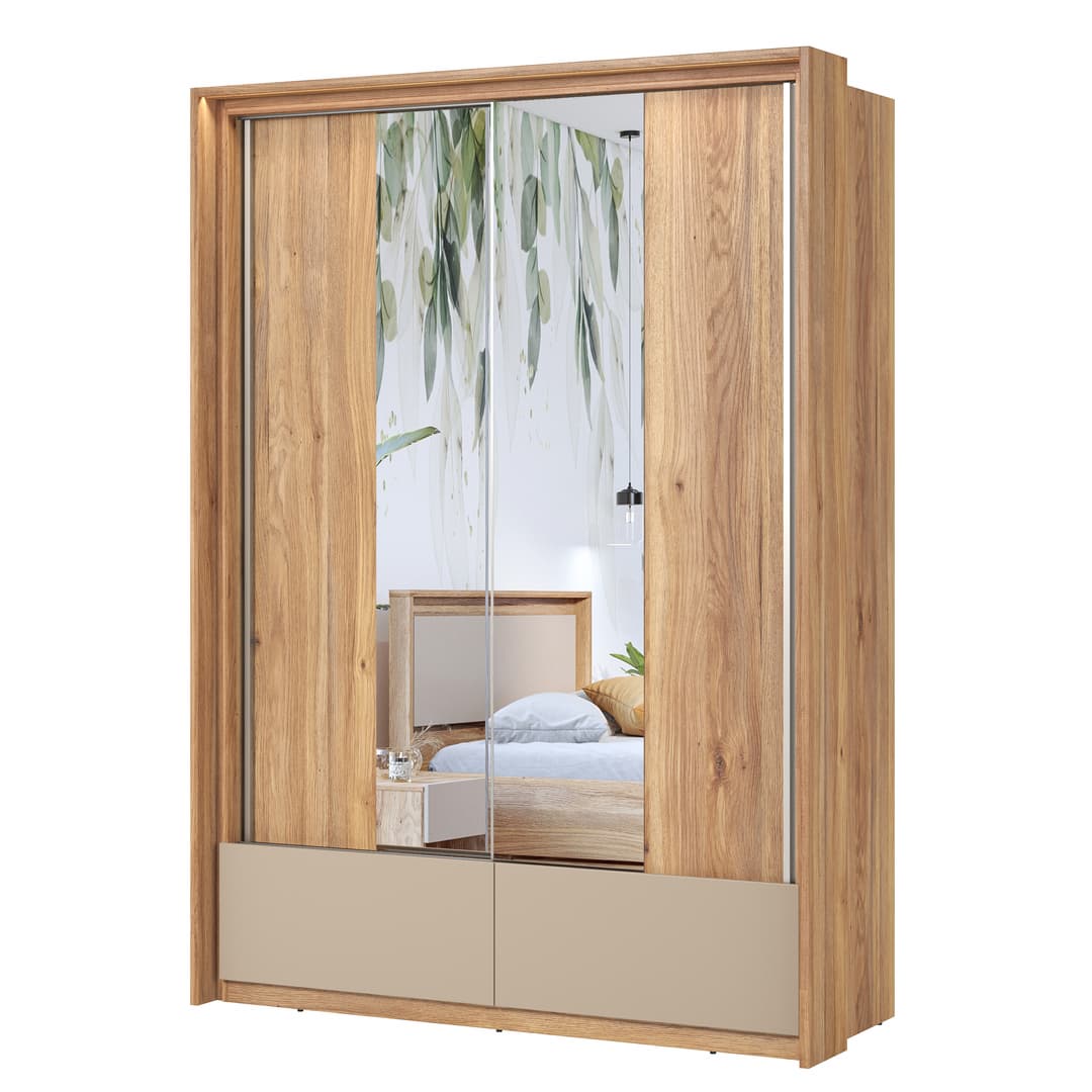 Liberty Impressio 61 Sliding Door Wardrobe 159cm