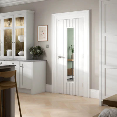 Liberty Internal Aria White Glazed Door