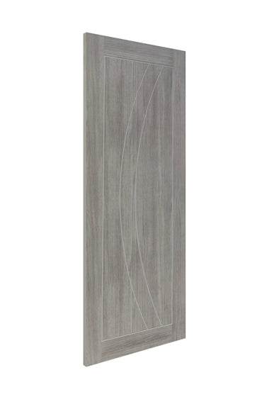 Internal White Grey Salerno Prefinished Panelled Fire Rated Door