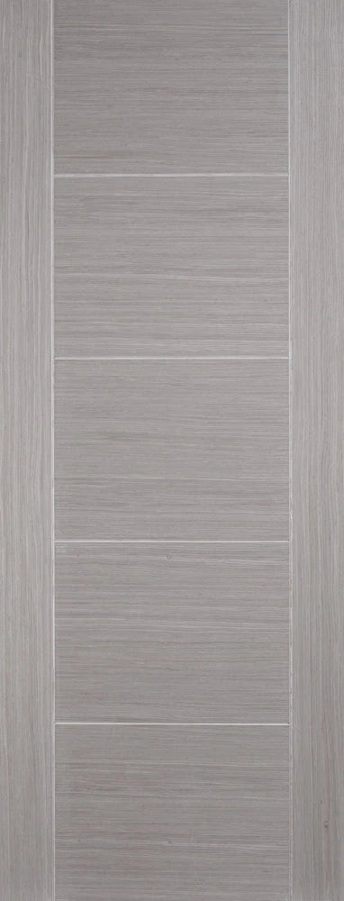 Internal LPD Light Grey Vancouver 5P Fire Door