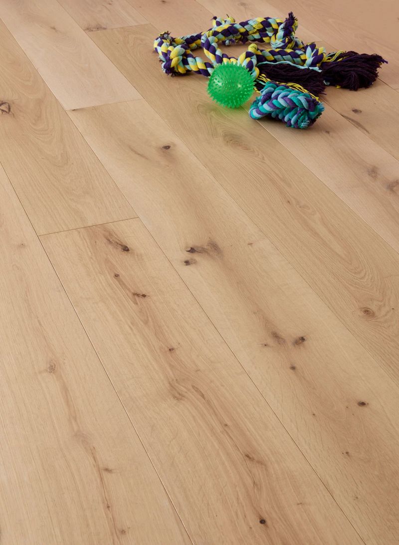 Brooks Floor 14x190mm Balmoral Colours Raw Oak14mm Engineered Flooring