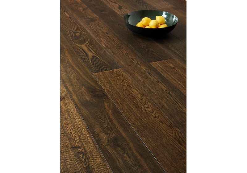 Brooks Floor Balmoral Colours 14x190mm Dark Stained Earth 14mm Engineered Flooring
