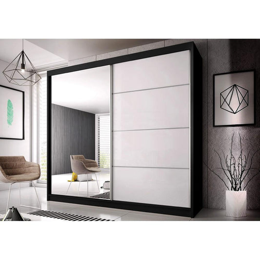 Liberty Multi 35 Sliding Mirror Door Wardrobe 183cm