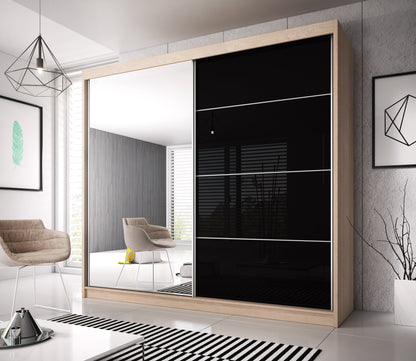 Liberty Multi 31 Sliding Mirror Door Wardrobe 233cm