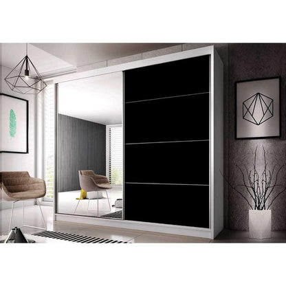 Liberty Multi 31 Sliding Mirror Door Wardrobe 233cm