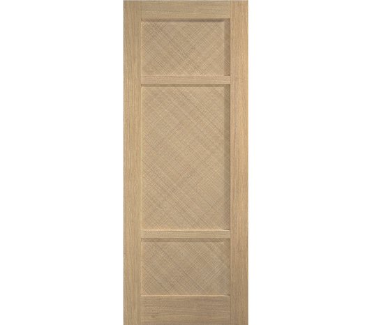 Internal Oak Alvin Pre-Finished 3p Door