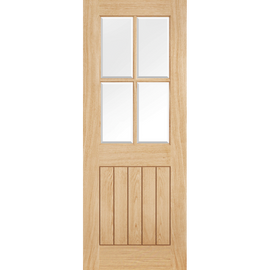 Internal Oak Belize 4L Unfinished Door