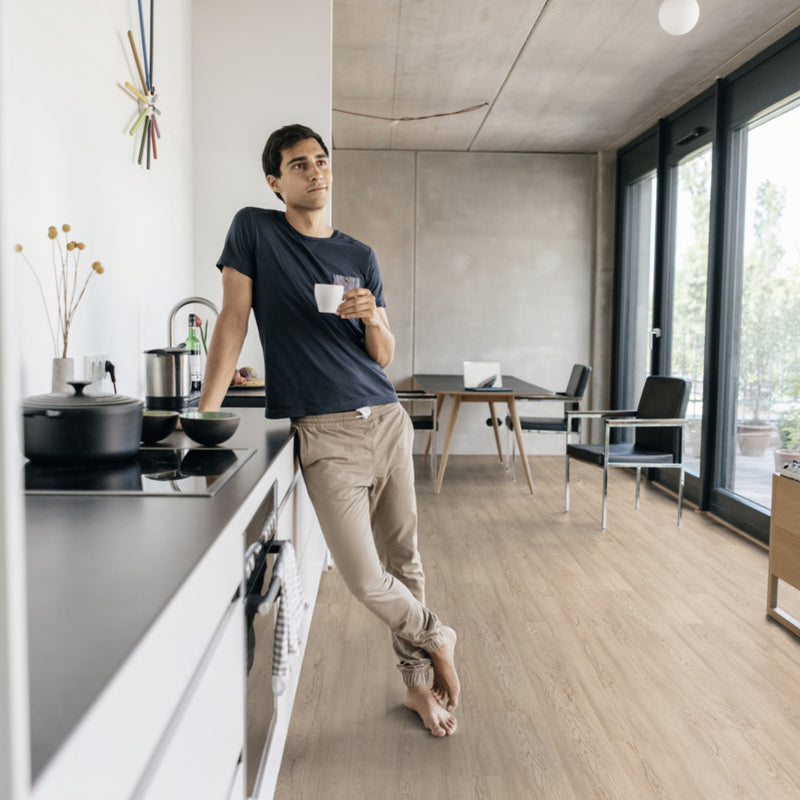 Kaindl FLOORganic Oak Brera Straw Waterproof 8mm Laminate Flooring