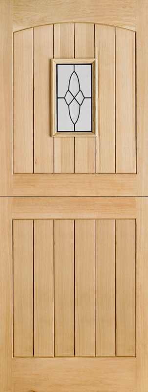 External Oak Cottage Stable 1L Door