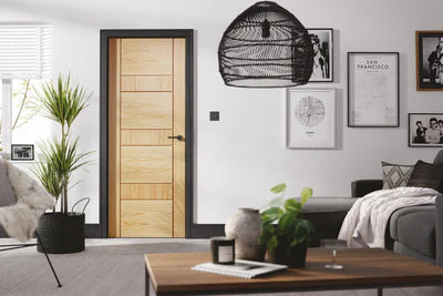 Internal Prefinished Oak Edmonton Door