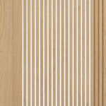 Internal Oak Melbourne Clear Glazed Pre-Finished Door