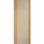 Internal Oak Melbourne Clear Glazed Pre-Finished Door