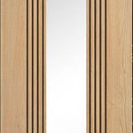 Internal Oak Sydney Clear Glazed Fully Finished Door