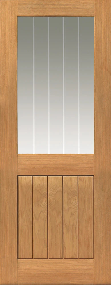 Internal River Prefinished Oak Thames 1-2L Door