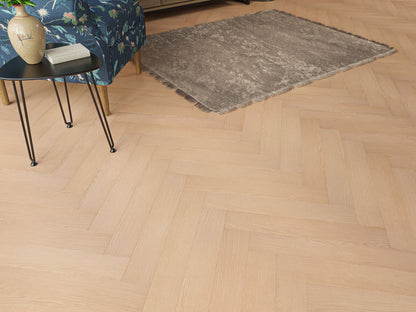 Liberty Oakleigh Ripley Soft Brown Oak 8mm Herringbone Laminate Flooring