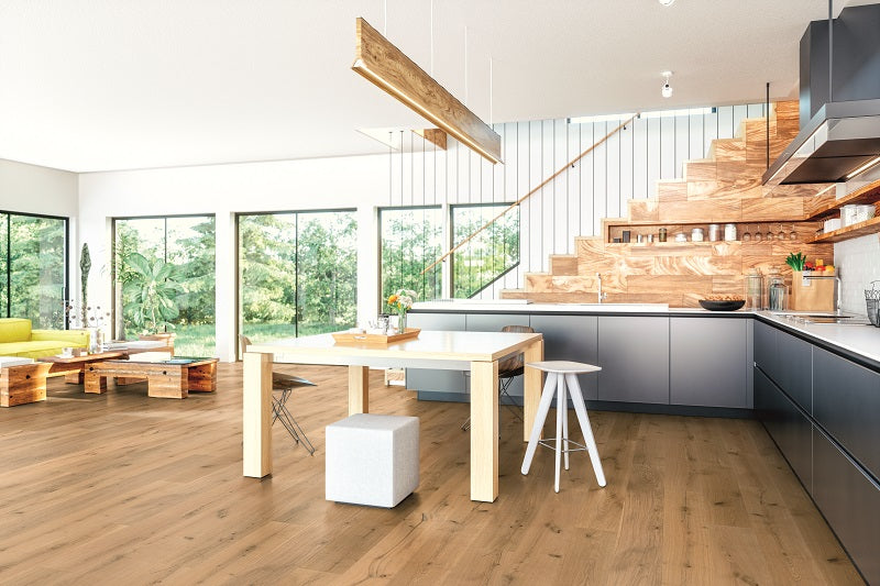 Liberty Sienna Rustic Oak 14mm Engineered Wood Flooring 190mm Width