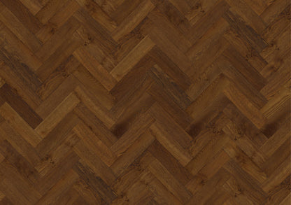 Liberty Lignum Strata  Double Smoked & Brushed Oak 15x90mm 15mm Engineered Wood Flooring Herringbone
